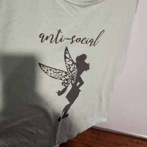 Tinkerbell Anti-Social Tank Top